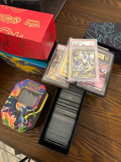 Pokemon Collection - Graded Cards + Hundreds of Hits + ETBs Full - $900 OBO