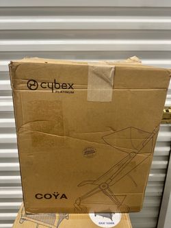 CYBEX Coya Platinum Travel Stroller – Sepia Black – New Open Box (03/2024)