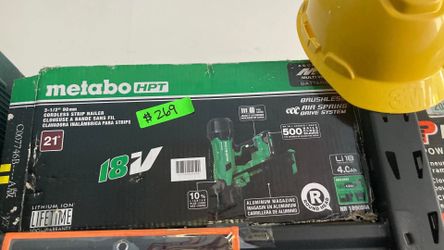 Metabo 3-1/2in Cordless Strip Nailer