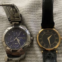 Gucci / Seiko Watches Used