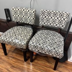 Two Accent Chairs 