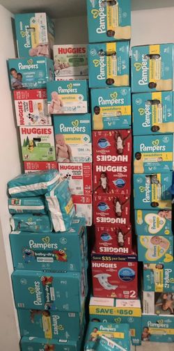 Pampers And Wipes 25 Dollars Each