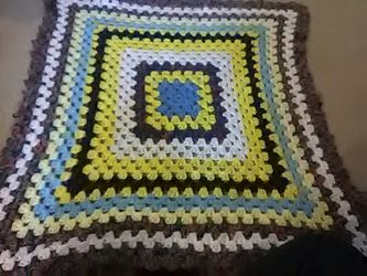 New lap blanket multicolored