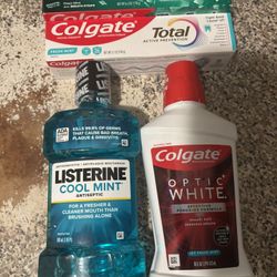 Colgate Toothpaste Also a Free Mouthwash 