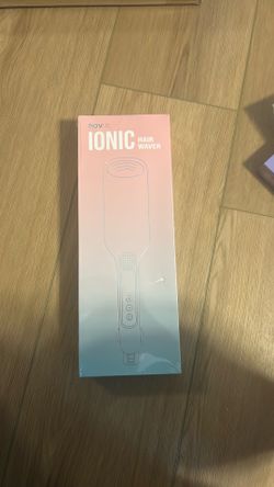Ionic hair waver