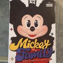 Disney Labubus Mickey Family Mystery Box Keychains – Unopened ✨