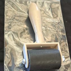 rubber brayer roller used for arts and crafts. New
