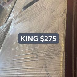 King Regular Mattress Set 