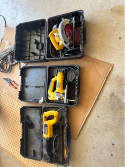Power tools, air compressor, airless sprayer and Coleman camping stove