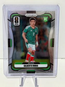 2026 Panini Prizm FIFA World Cup Gilberto Mora RC Rookie Card Mexico