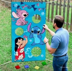 Lilo & Stitch Bean Bag Toss Game Banner