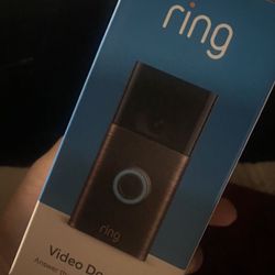 bronze ring doorbell new in box