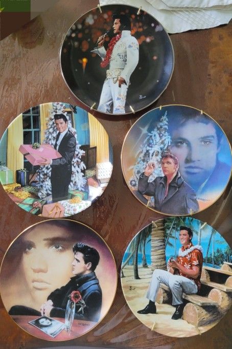Elvis Presley Plates