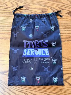 Five Nights at Freddy's Parts & Service Drawstring Bag