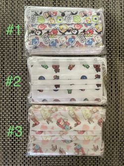 Kids Size Disposable Masks