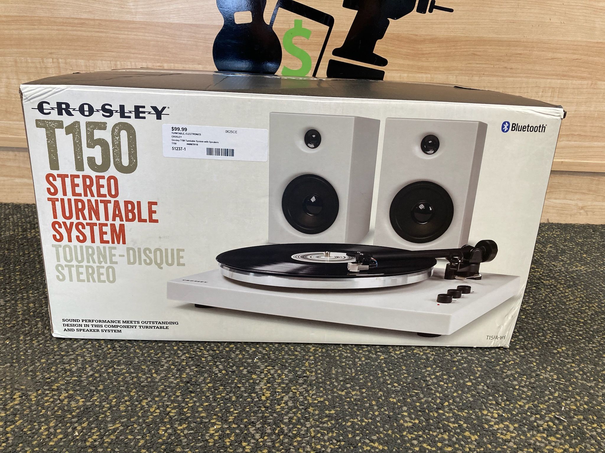 Crosley T150 Turntable System with Speakers