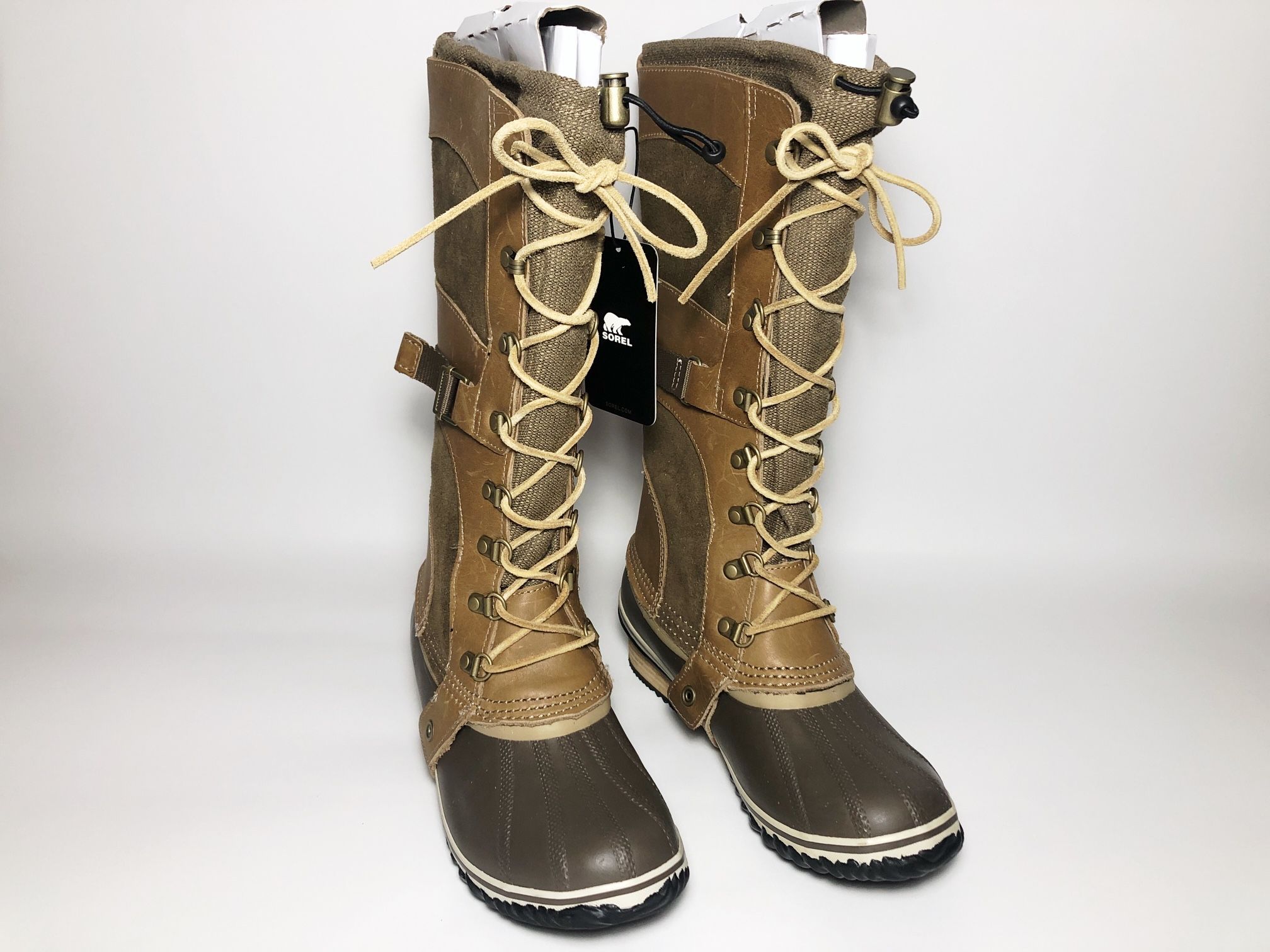 New in Box Sorel Conquest Carly Winter Boots Womens size 8.5