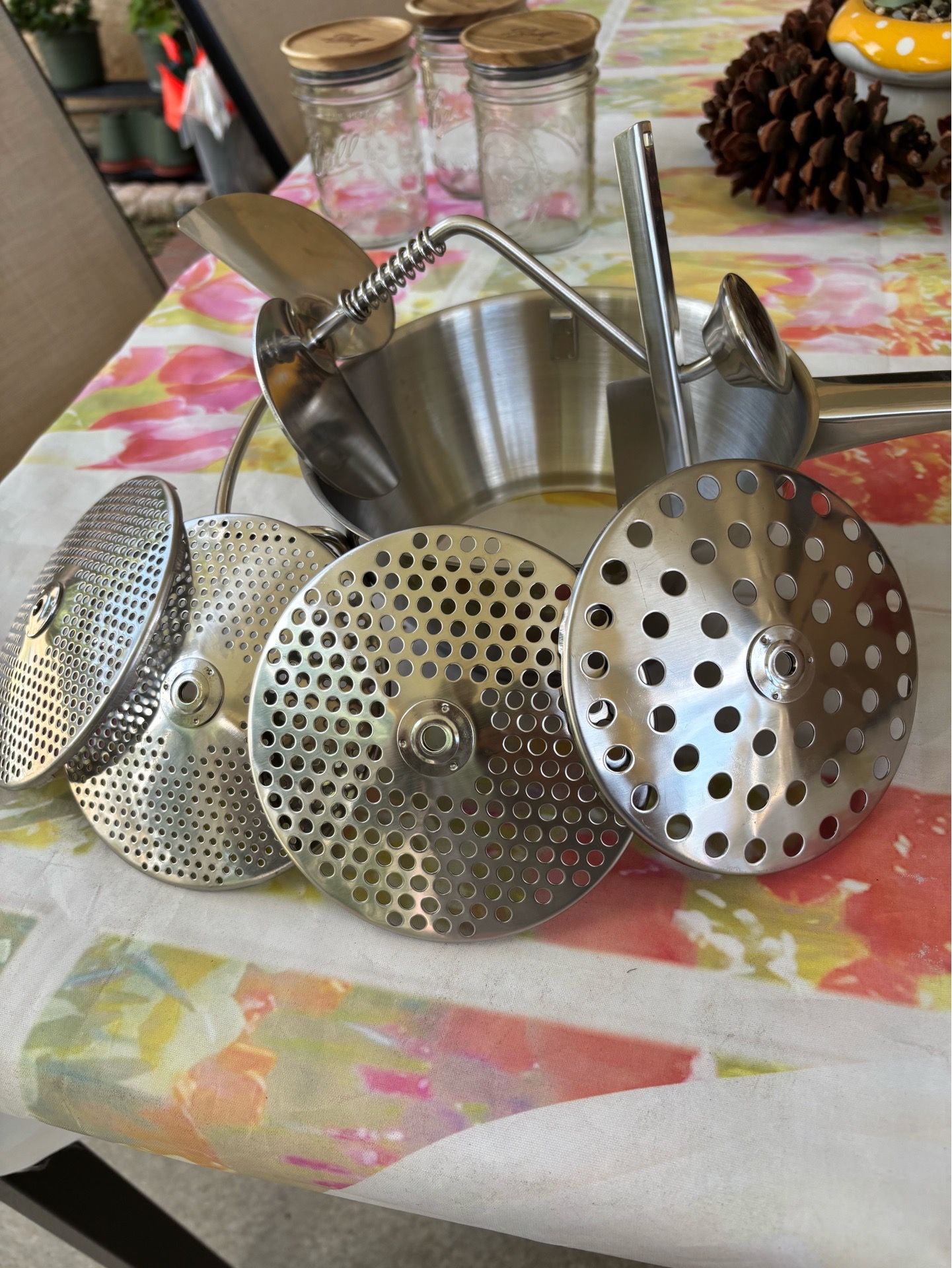 Stainless Steel Food Mill - Like New - $22