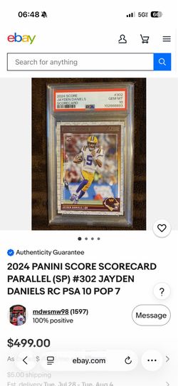 Jayden Daniel’s rookie