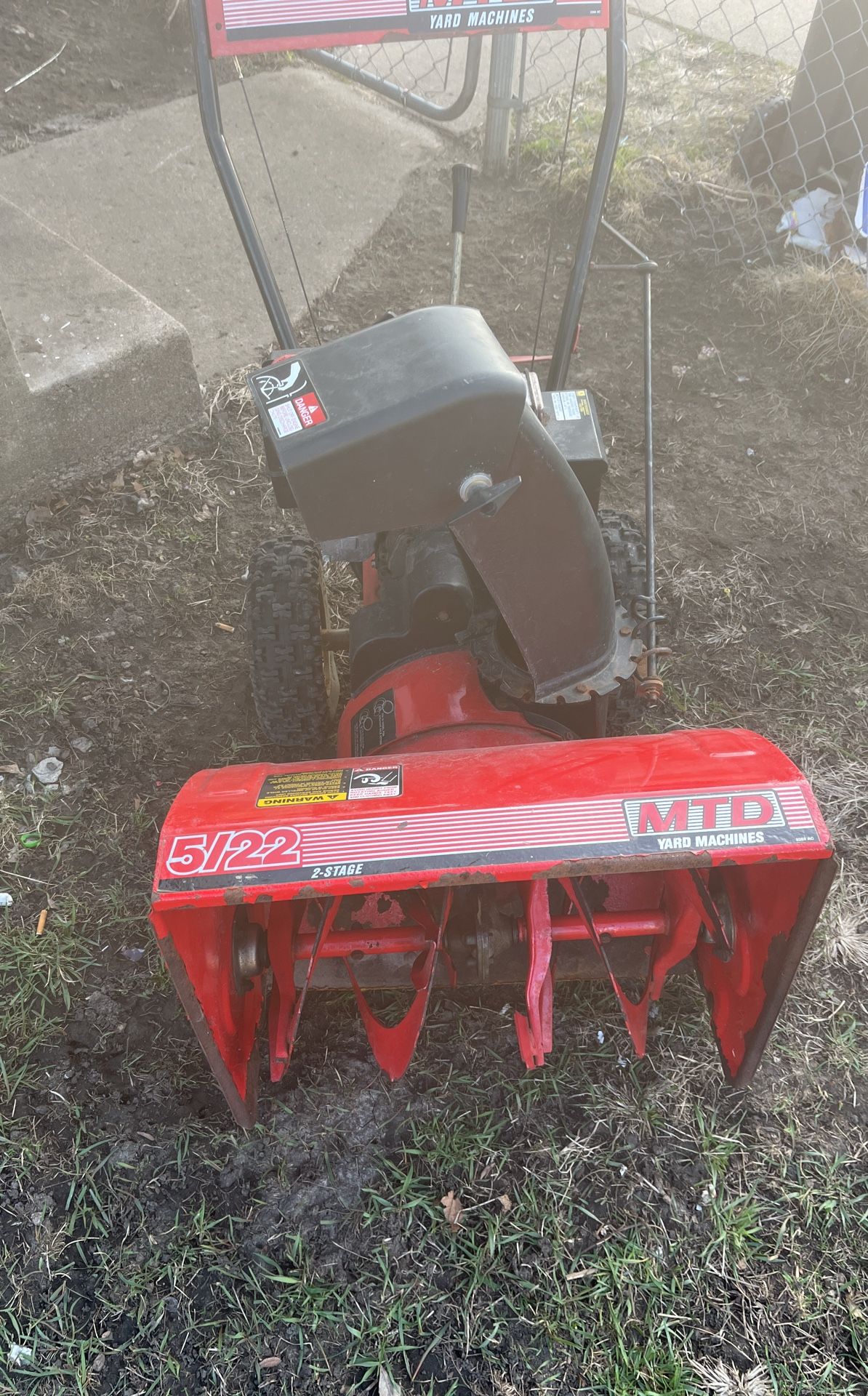 MTD Yard Machine Snow Blower