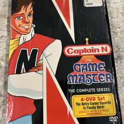 Captain Nintendo The Game Master The Complete Series 4 DVD Set