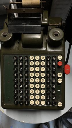 VINTAGE BURROUGHS REGISTER