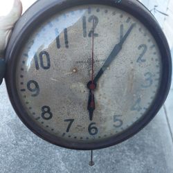 Antique General Electric School Clock