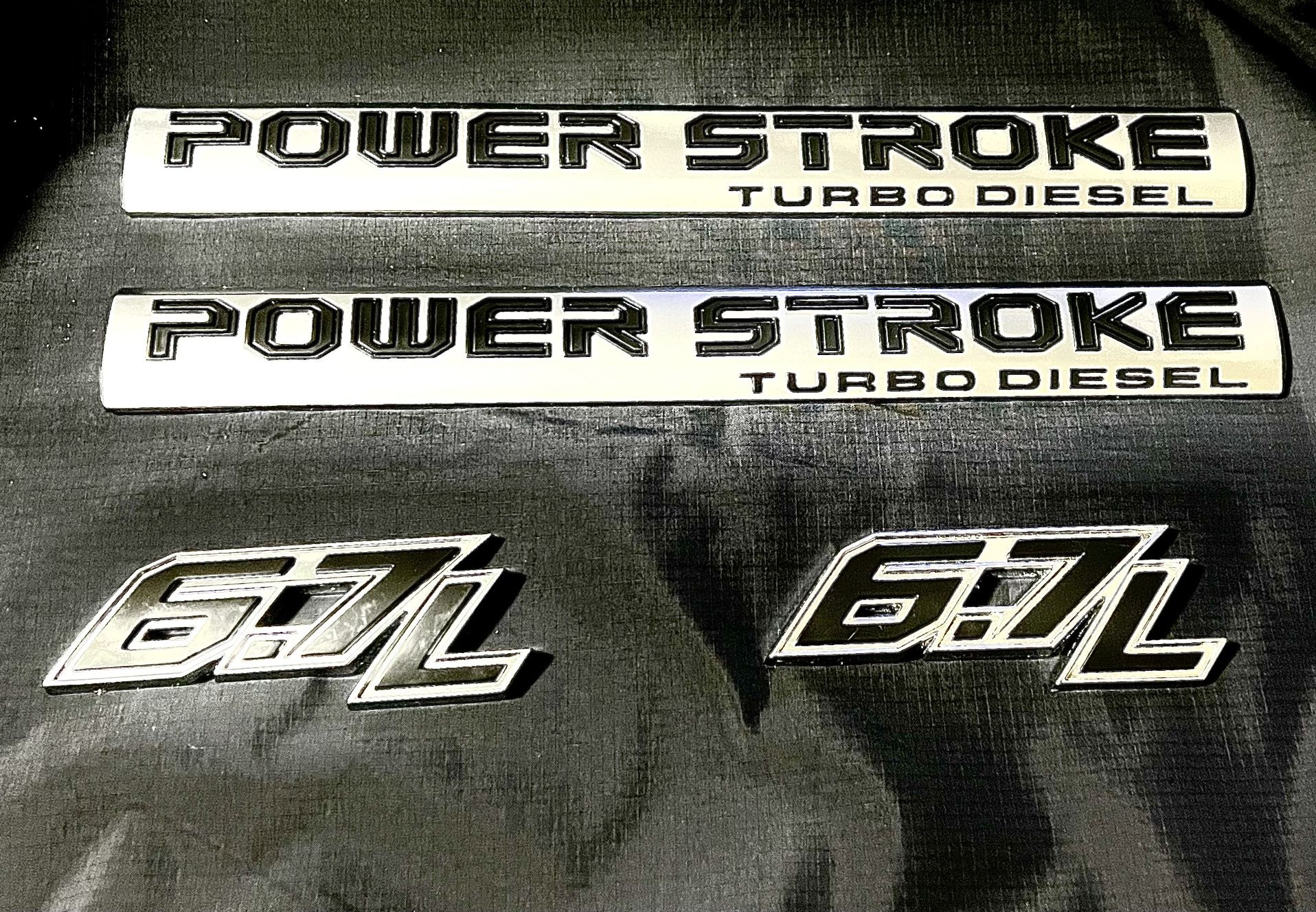 OEM Ford Power Stroker Turbo Diesel 6.7L Emblem’s 
