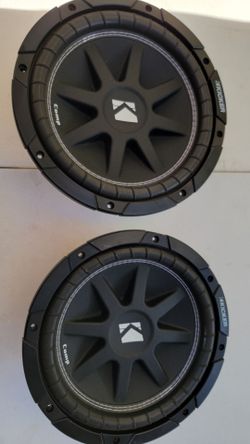 Two 10-in Kicker subwoofers