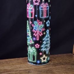 Neon Christmas Tumbler 