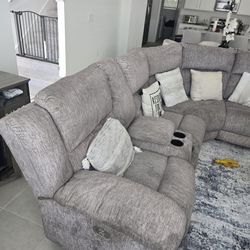 Grey sofa good condition very comfortable