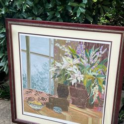 Beautiful “Pleasant View” Hand Signed Serigraph on Paper by Ellen Gunn Ltd Edition 42/375