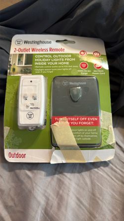 Westinghouse Two Outlet Wireless Remote