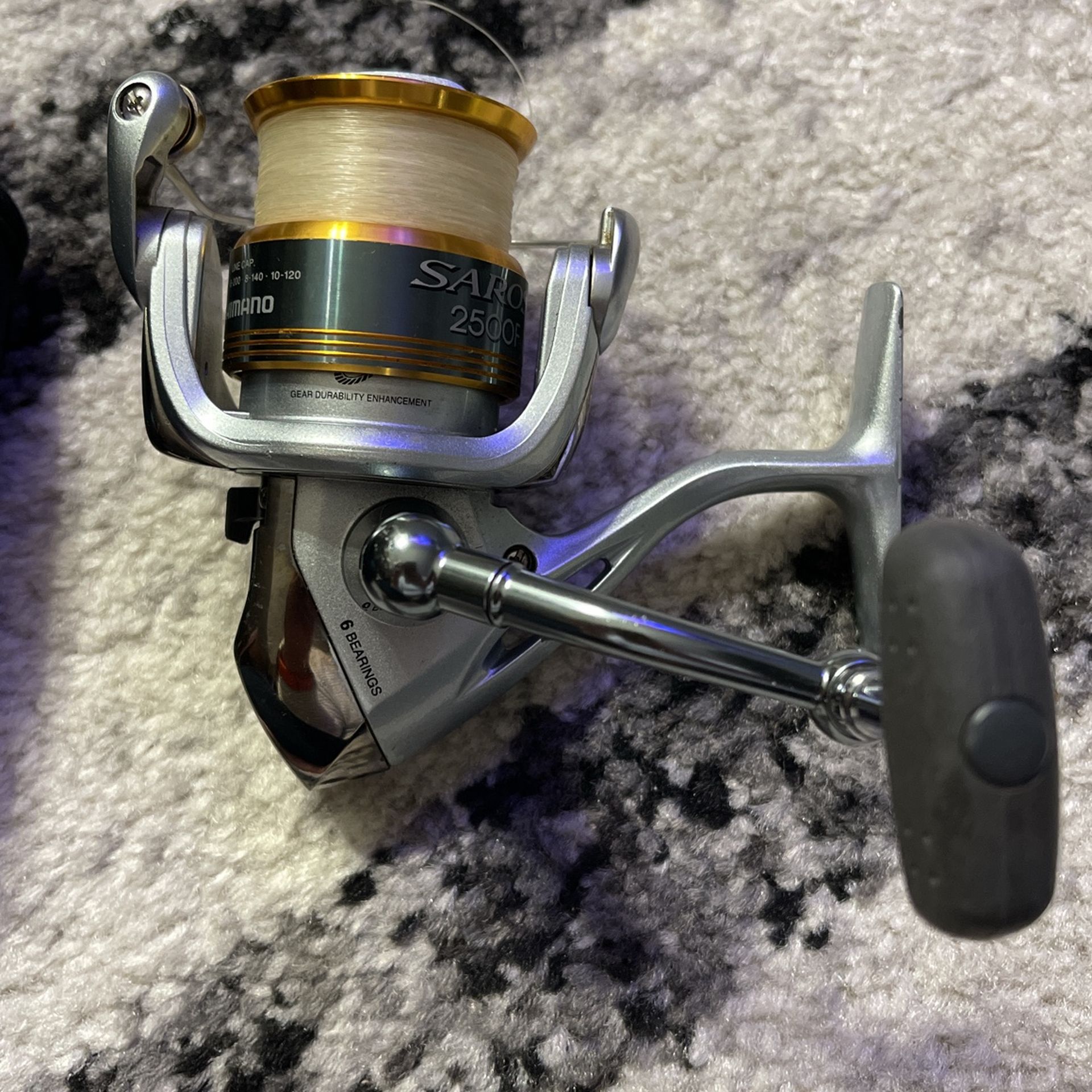 Shimano Saros 2500F Fishing Reel With Cover