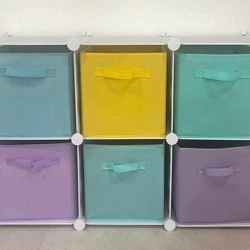 White Cube Storage with Bins - See My Other Items 😄