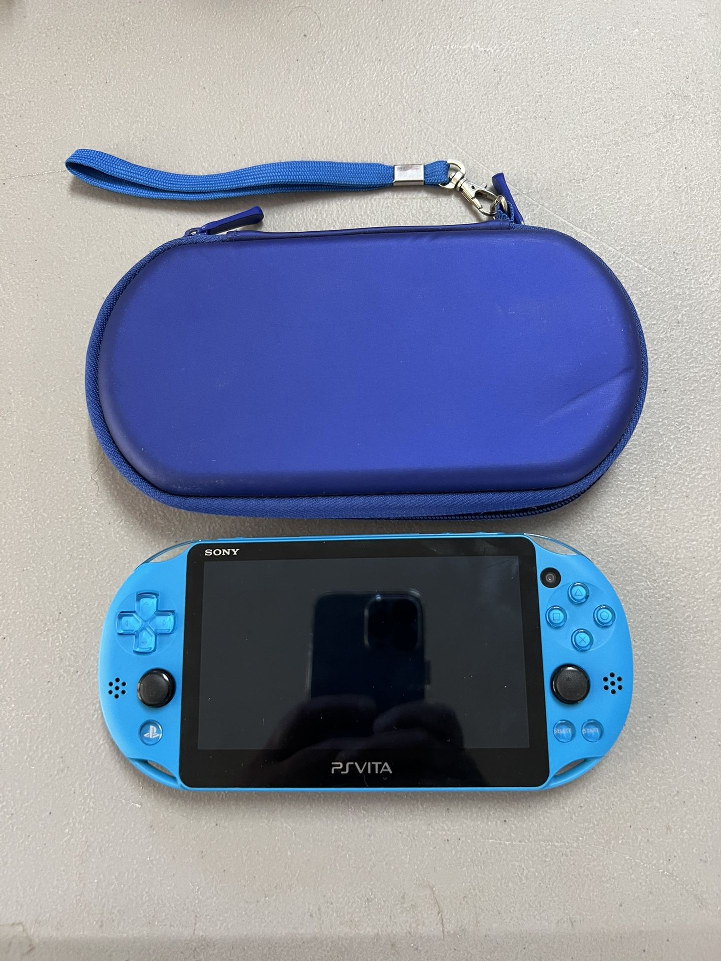 Sony PlayStation PS Vita PCH-2000 Slim Aqua Blue Model  
