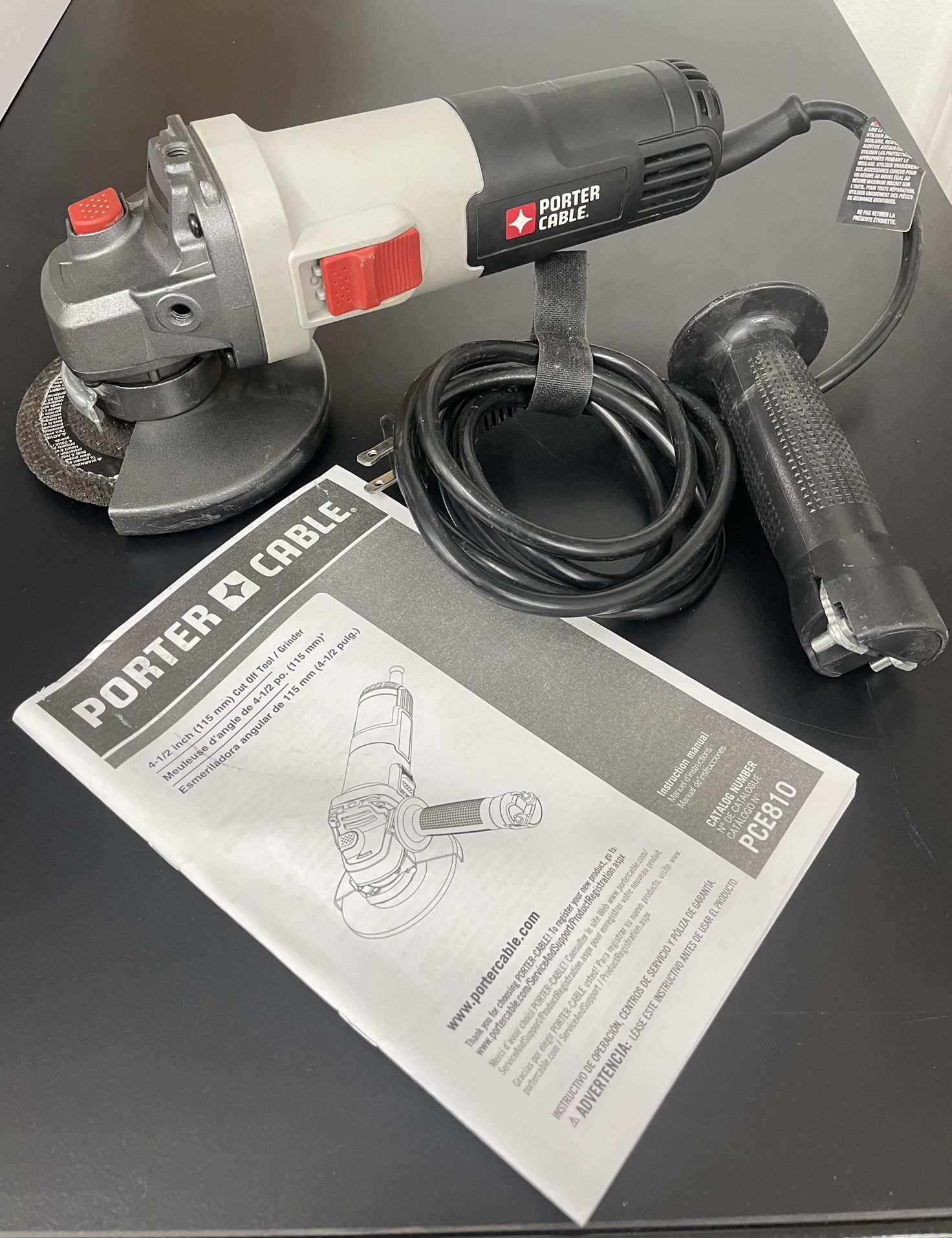 Porter-Cable angle grinder