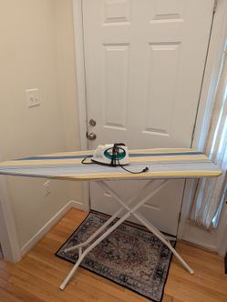 Iron and Ironing Board Combo