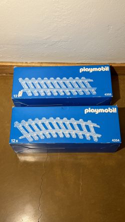 PlayMobil 4355 & 4354 G Gauge Brass Rail Straight/Curved