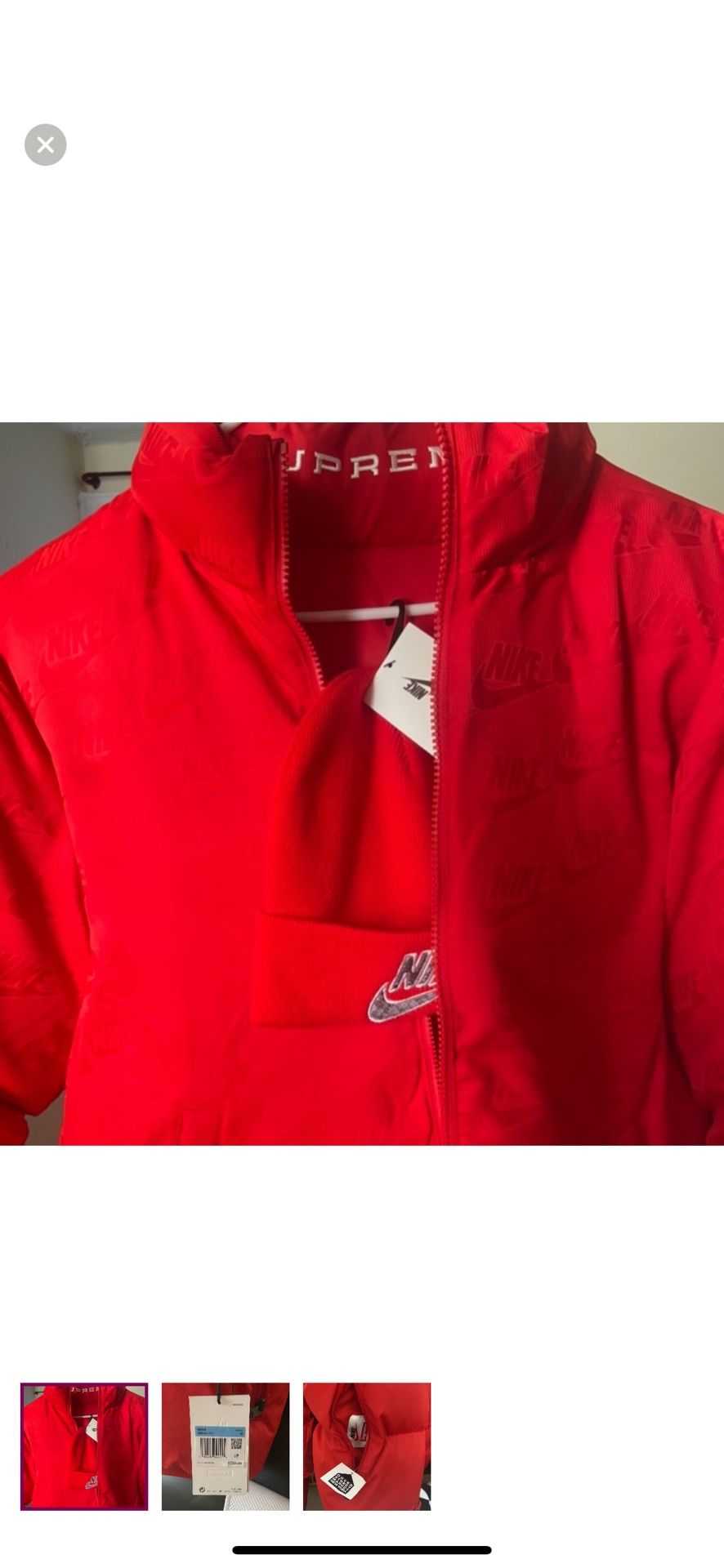 Red Supreme Puffer