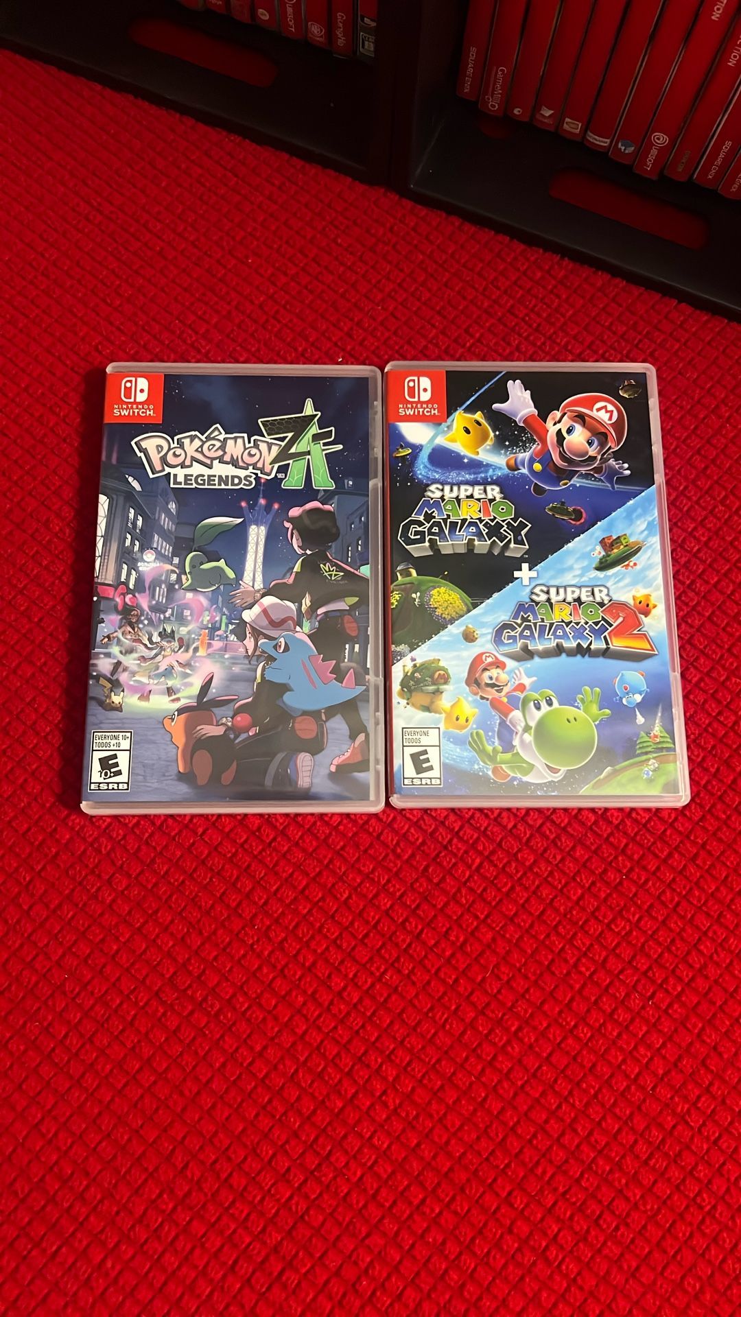 Nintendo Switch Games. Pokémon Legends ZA, Super Mario Galaxy 1-2