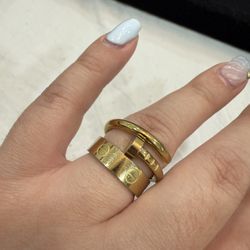 Designer Insp Cartier Rings 