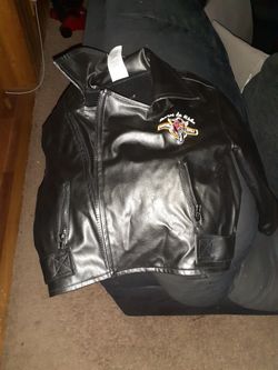 Born to ride kids motor cycle jacket