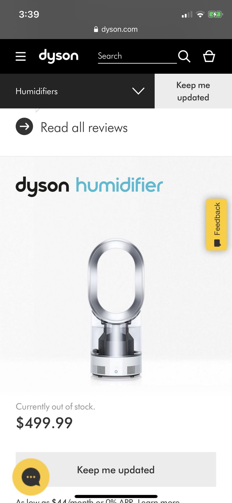 Dyson Humidifer