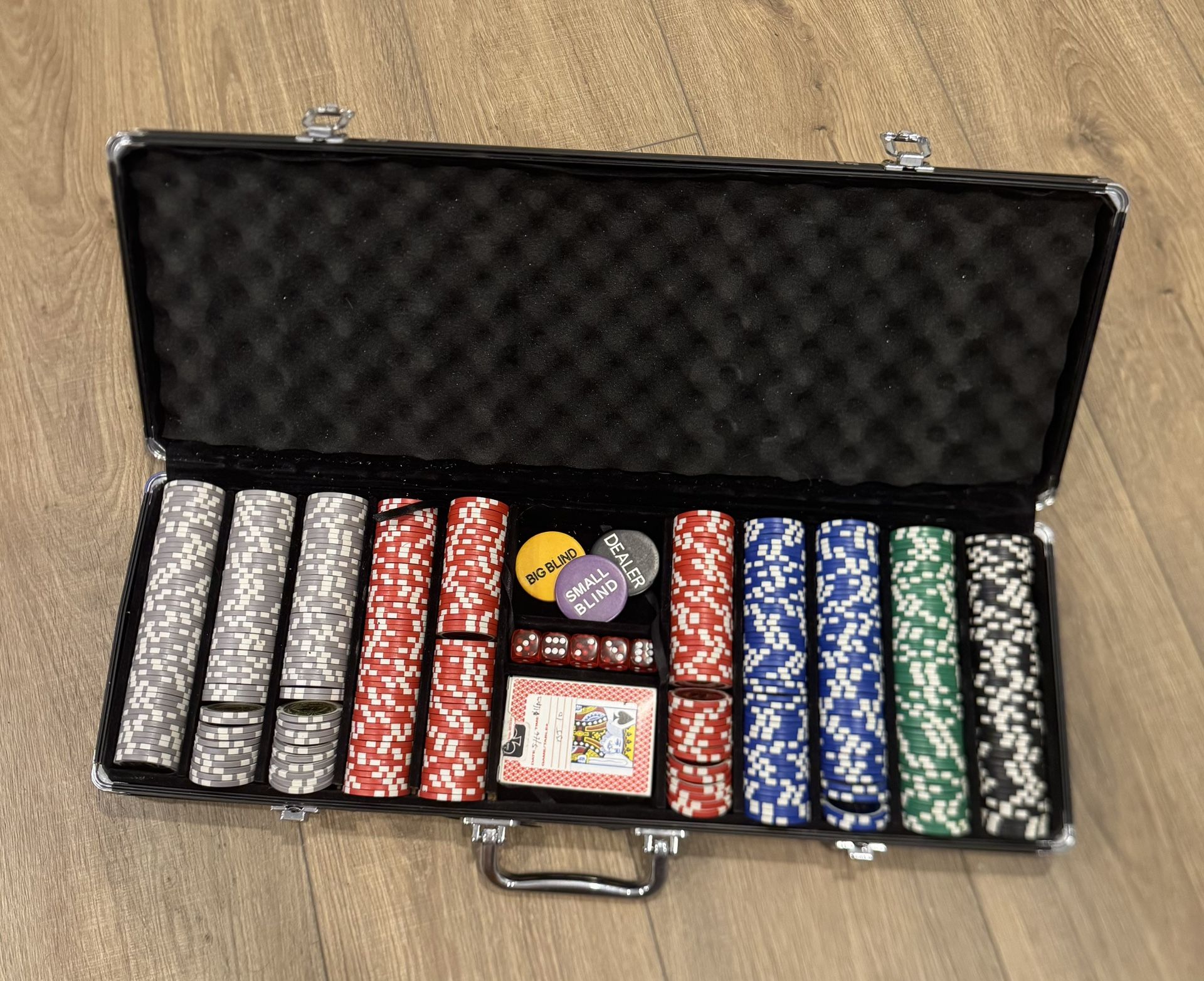 Poker Chips Set