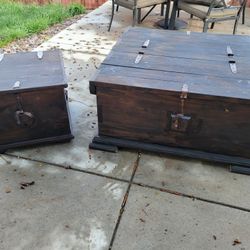 Rustic Spanish/Mission Style Chest Set