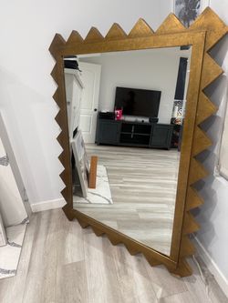 Gorgeous Vintage GOLD Oversized Mirror