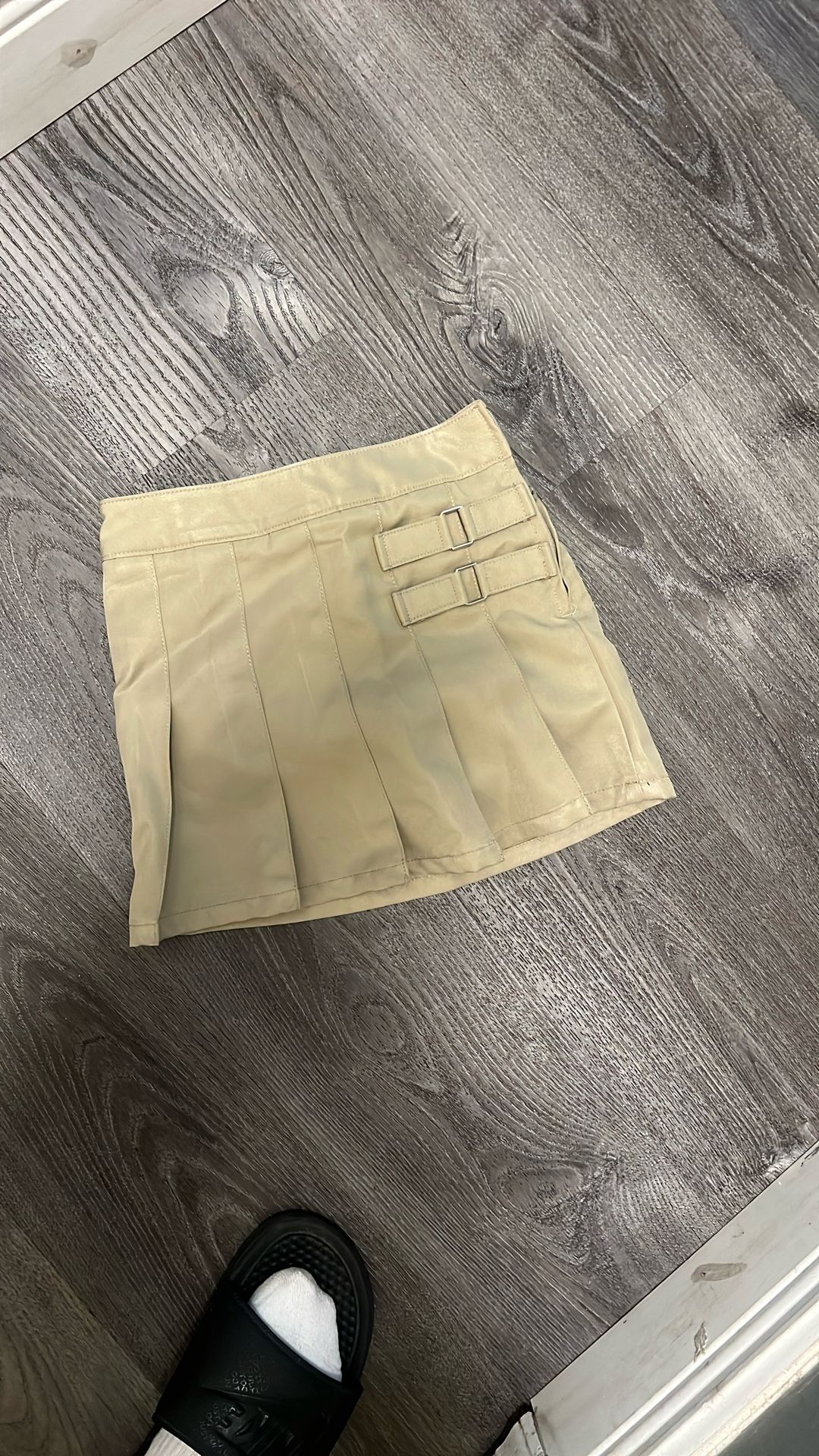 French Toast Khaki Skirt