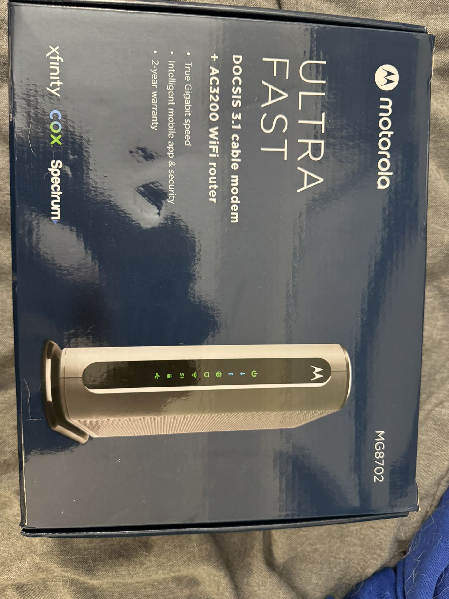 New Motorola Modem And Router