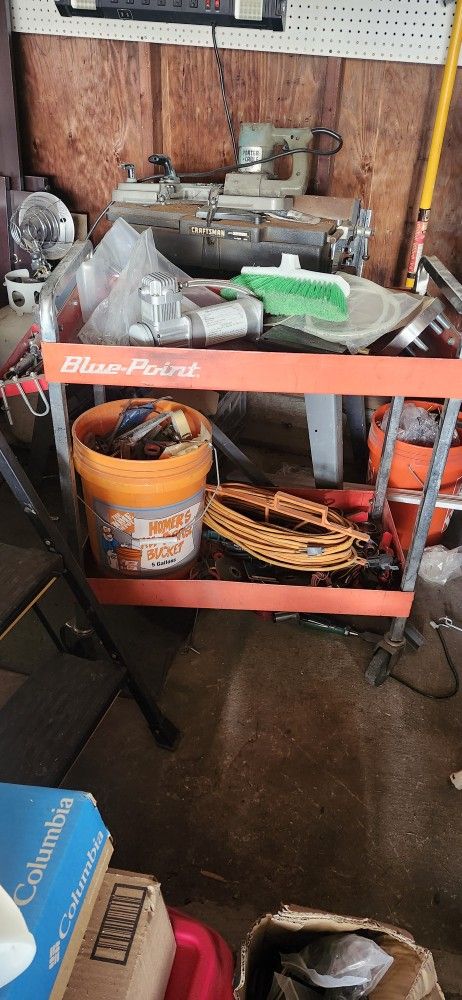 Blue Point Tool Cart